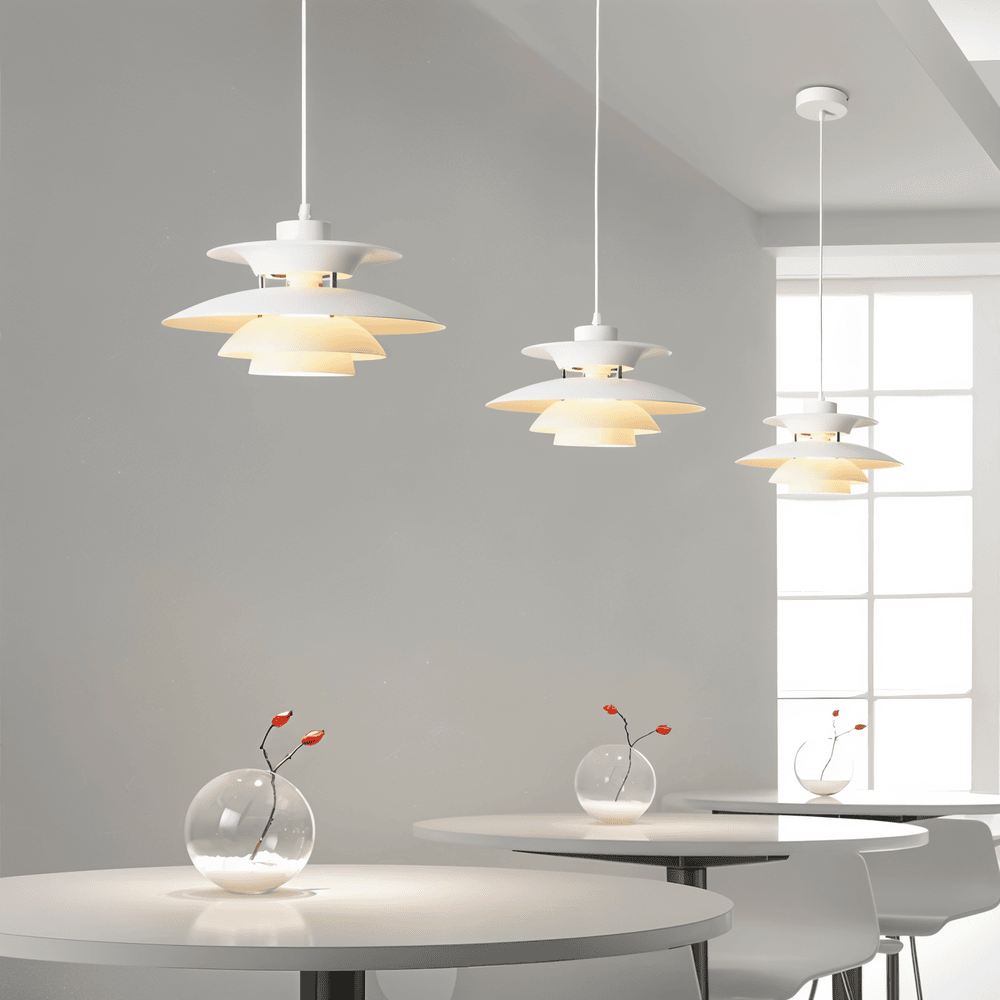 Taklampa i Skandinavisk Stil – Minimalistisk Metallpendel Hemnix
