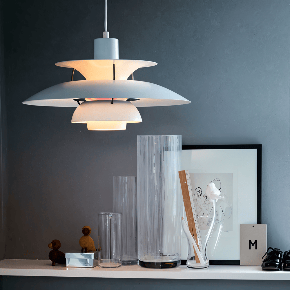 Taklampa i Skandinavisk Stil – Minimalistisk Metallpendel Hemnix