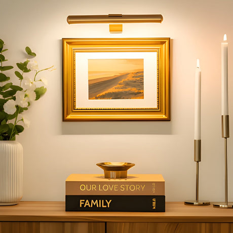 Trådlös LED-vägglampa – 120° roterbar & uppladdningsbar via USB | Flexibel & modern Carvallo