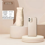 PocketSun Paraply - Lätt Kompakt Fällbar Reseparaply Carvallo