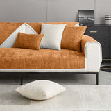 Enkel Randig Chenille Anti-rett Scratch-sofföverdrag för Husdjur Carvallo