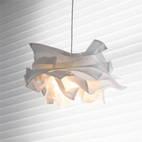 PaperLume Classic Pendellampa – Justerbar Vit Pappers Taklampa i Japandi Stil Hemnix