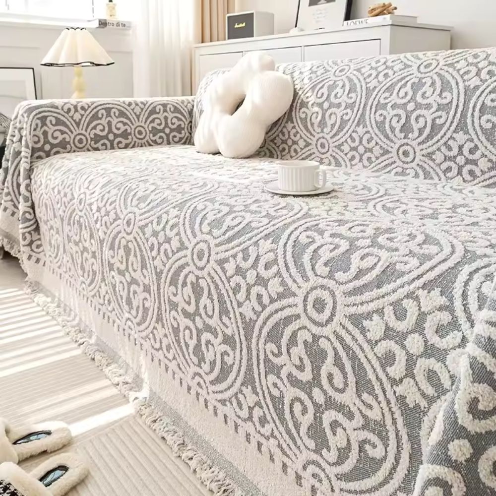 Ornamental Jacquard Sofföverdrag Carvallo