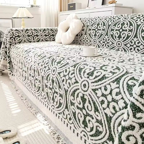 Ornamental Jacquard Sofföverdrag Carvallo