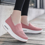 Herr Sneakers Ortopedisk Design Andningsbart Syntetmaterial