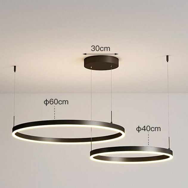 Oslo Modern Ring-Taklampa – Justerbar 3-ringdesign för elegant atmosfär Carvallo