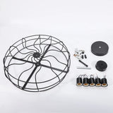 RetroKooi - Vintage Krona ljuskrona Carvallo