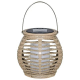 Carvallo - Elegant Soldriven Rattanlampa För Utomhus Charm Carvallo