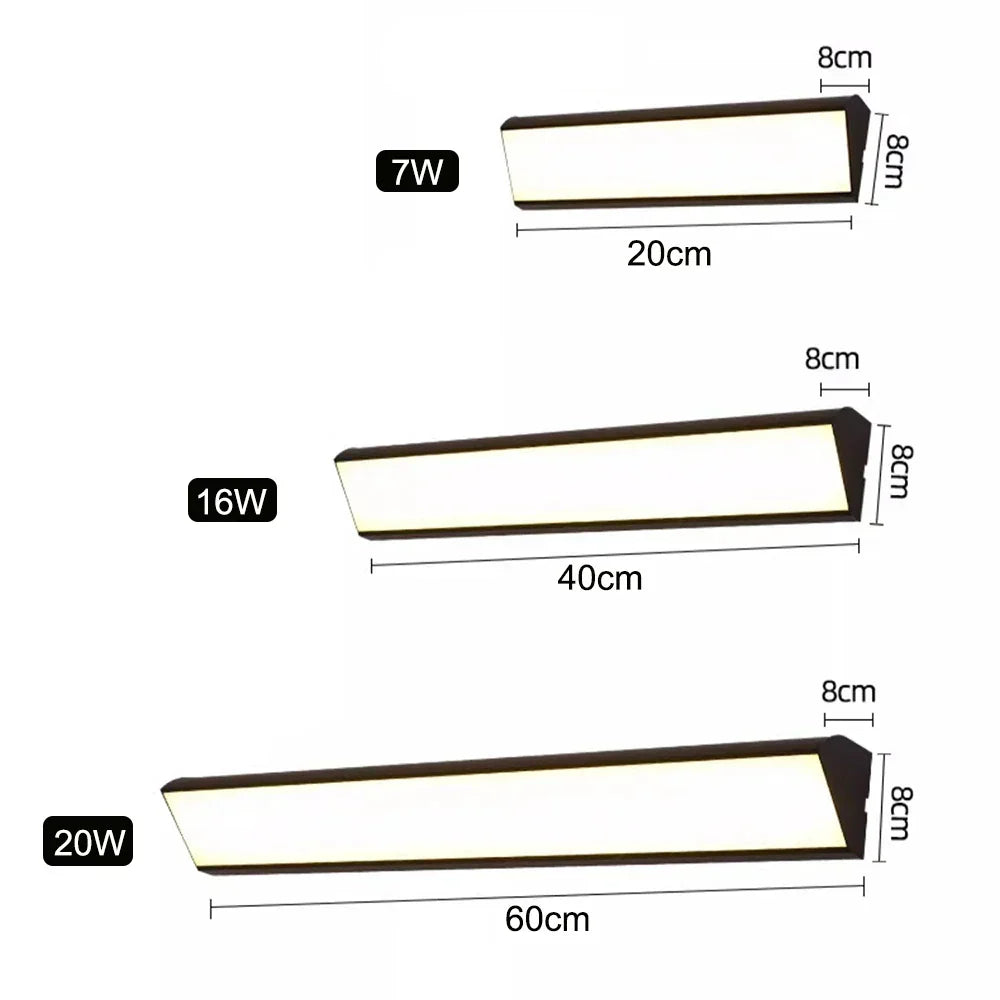 Utomhusvägglampa LED Aluminiumarmatur Carvallo