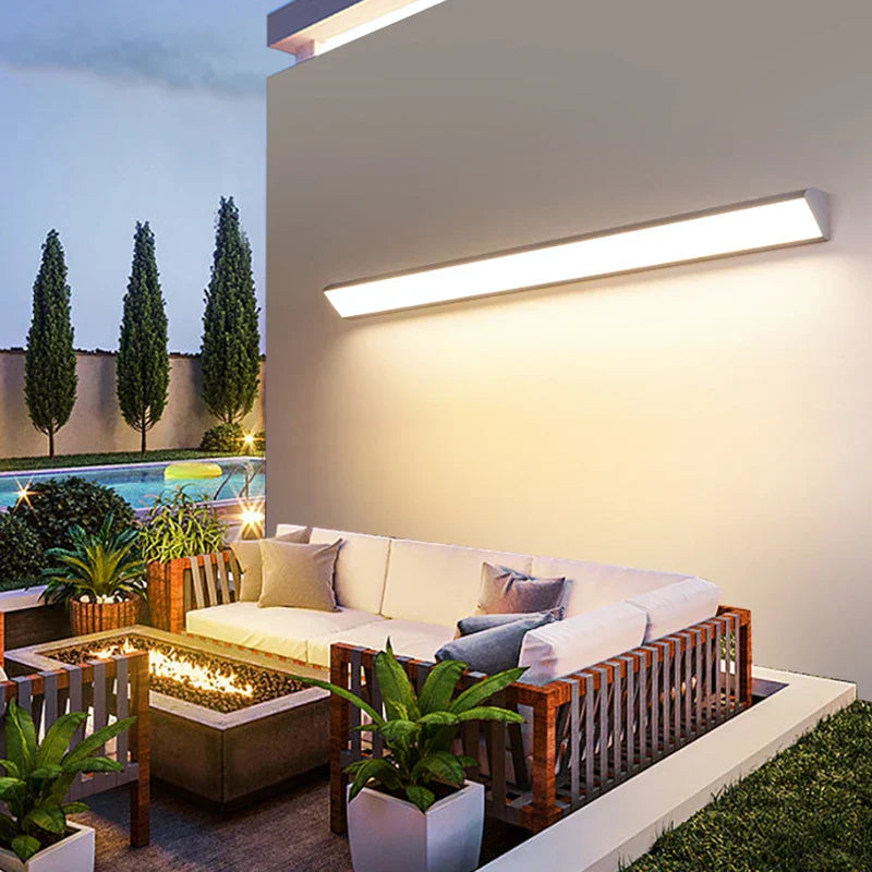 Utomhusvägglampa LED Aluminiumarmatur Carvallo