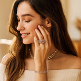 2-i-1-Magisk utvidbar ring och armband Carvallo