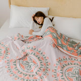 Rustik Vandrare Bomullsfilt Carvallo