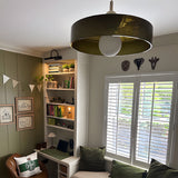 Modern Glass LED Pendant Light | H7.09" eller H8.66" | Bauhaus-inspirerad | Takarmatur | Brick by Brick Carvallo