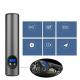 Bärbar Elektrisk Luftkompressor Med Digitaldisplay Carvallo