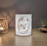 AuraSculpt – Konstnärlig 3D-tryckt Lampa Carvallo