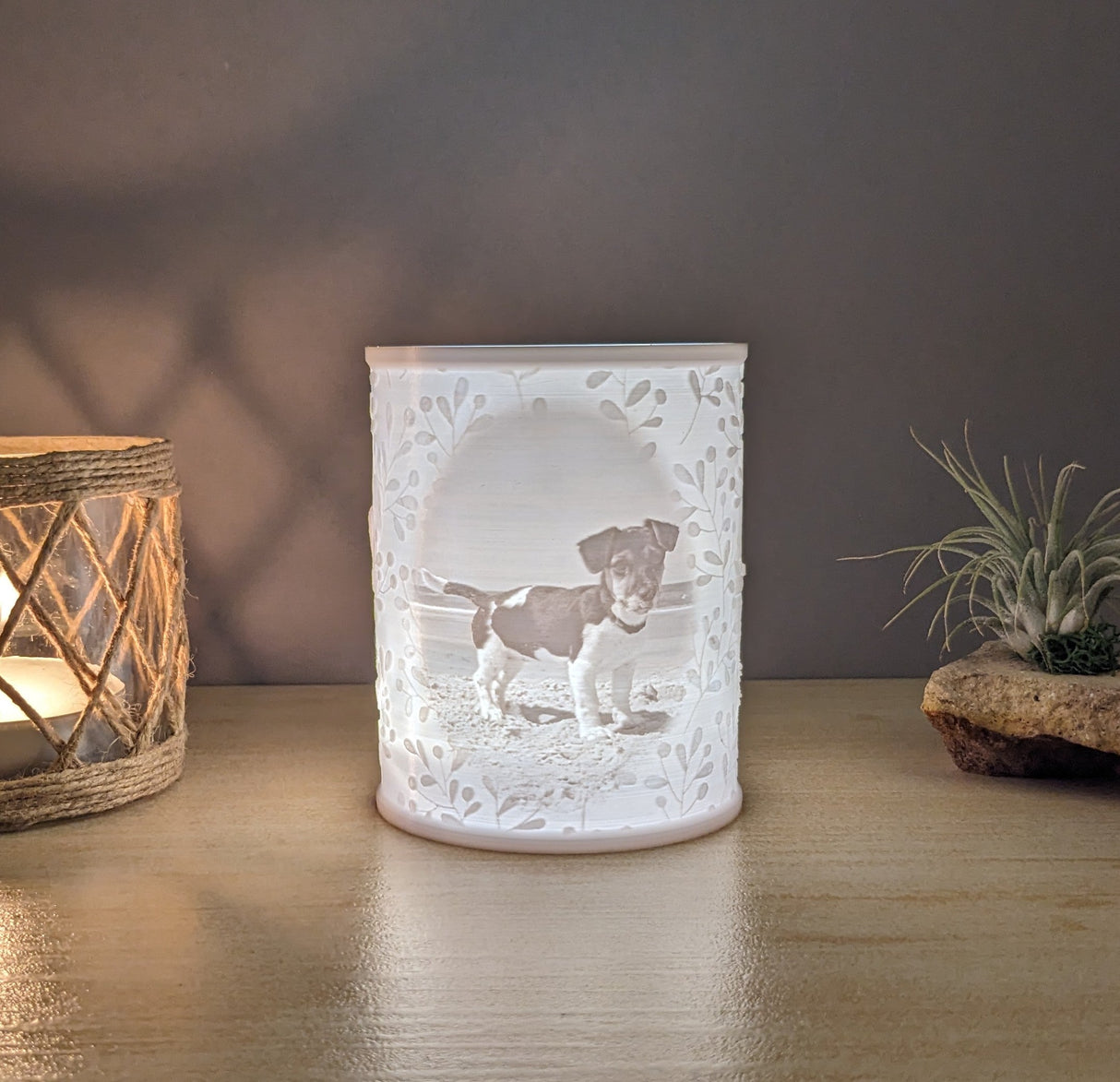 AuraSculpt – Konstnärlig 3D-tryckt Lampa Carvallo