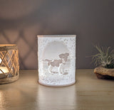 AuraSculpt – Konstnärlig 3D-tryckt Lampa Carvallo