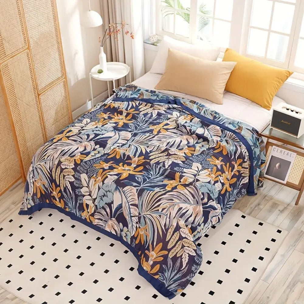 Palmera Tropical Jacquard Filtöverdrag Carvallo