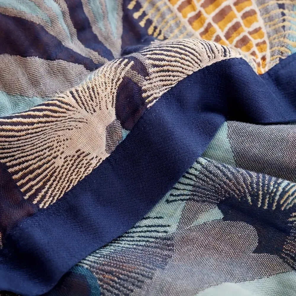 Palmera Tropical Jacquard Filtöverdrag Carvallo