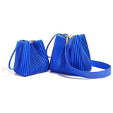 Läder axelväska för damer – Högkvalitativ bucket-väska, Mjuk och tidlös Carvallo