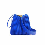 Läder axelväska för damer – Högkvalitativ bucket-väska, Mjuk och tidlös Carvallo