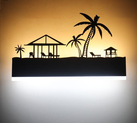Vägglampa med mångsidig design Carvallo