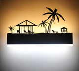 LED Vägglampa I Svart – Dekorativ Och Modern | För Vardagsrummet Carvallo