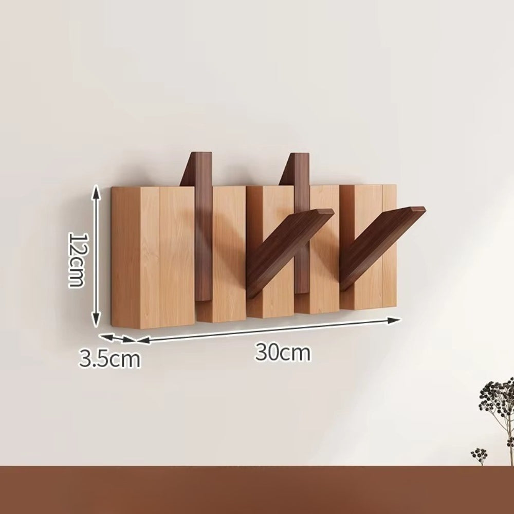 Piano Fällbar Trä Flip Hook Väggantal Carvallo