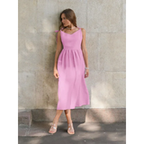 Jana Dress - Rygglös sommarklänning med justerbara axelremmar Carvallo