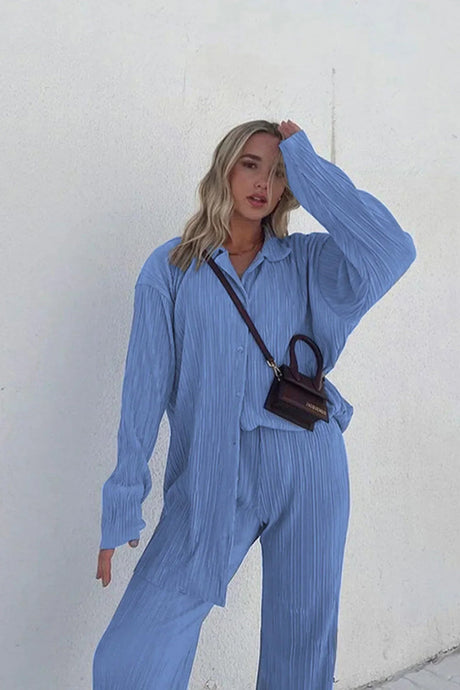 Dam Tvådelad Sommaruppsättning Lätt Linne Hemnix