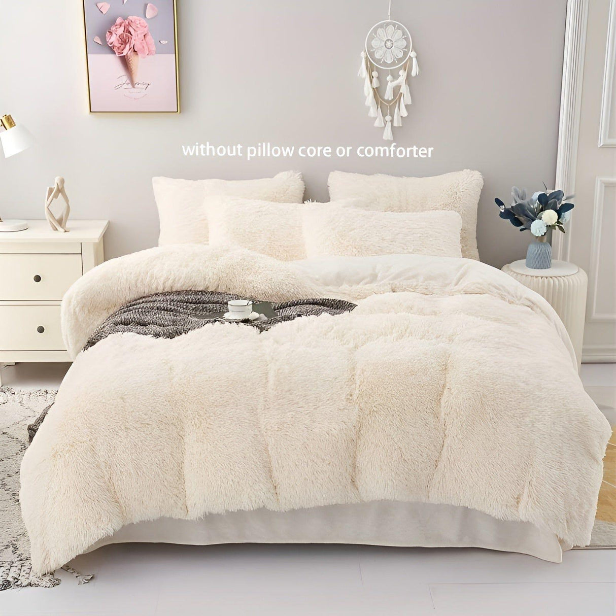 PlushSleep Set - Varm Pläd Förstärkt Vintersängkläder Set Carvallo