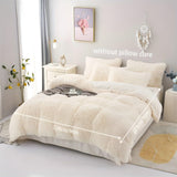 PlushSleep Set - Varm Pläd Förstärkt Vintersängkläder Set Carvallo