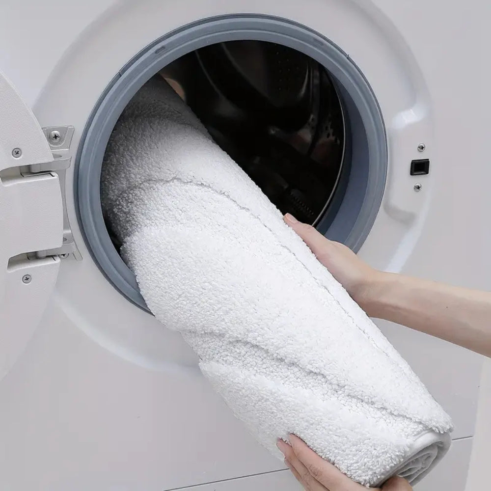 Plush tuftad halkfri badmatta Carvallo