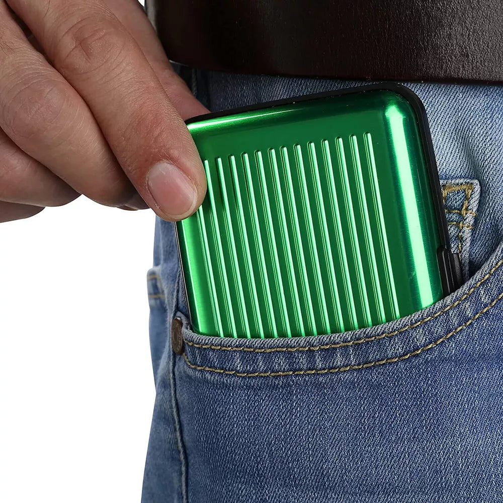 Aluminium Plånbok RFID Blockering Carvallo