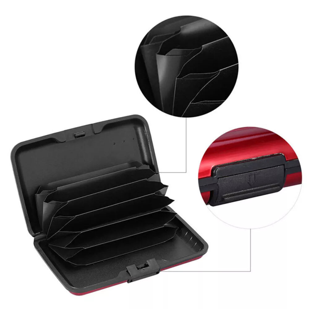 Aluminium Plånbok RFID Blockering Carvallo