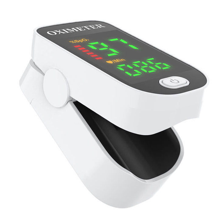Pulse Oximeter | LED Fingermonitor för Hemanvändning Carvallo