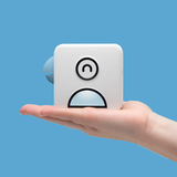 QuickSnap – Kompakt trådlös skrivare med en smal design för omedelbar fotoutskrift Carvallo