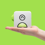 QuickSnap – Kompakt trådlös skrivare med en smal design för omedelbar fotoutskrift Carvallo