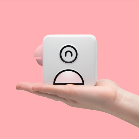 QuickSnap – Kompakt trådlös skrivare med en smal design för omedelbar fotoutskrift Carvallo