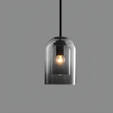 ScandiLume Light - Nordisk Postmodern Pendellampa med Dubbel Glas Carvallo