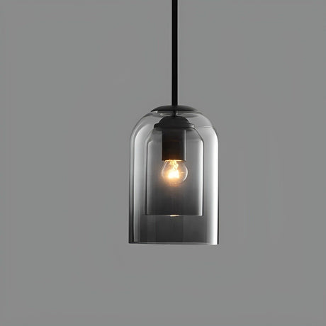 ScandiLume Light - Nordisk Postmodern Pendellampa med Dubbel Glas Carvallo