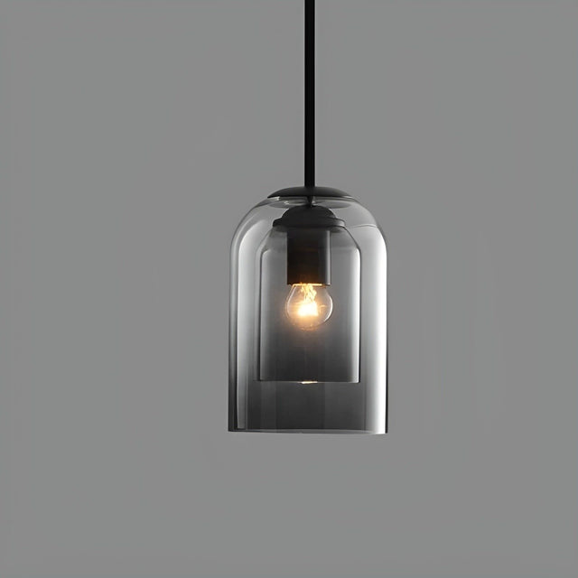ScandiLume Light - Nordisk Postmodern Pendellampa med Dubbel Glas Carvallo