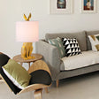 DesignGlow - Maskerad Kanin Bordslampa i Modern Stil Carvallo