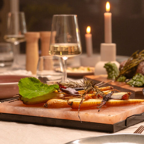 Premium Himalaya-saltsten – Naturlig smak för unikt matlagning Carvallo