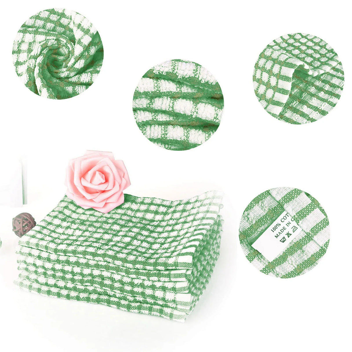 Premium Sugande rengöringsdukar set – Ultra mjuk & lo-fri Carvallo