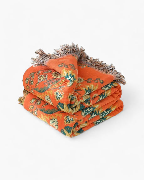 Carvallo – Lyxig Bomull Fil med Varm Marigold Nyans & Bohemisk Charm Carvallo