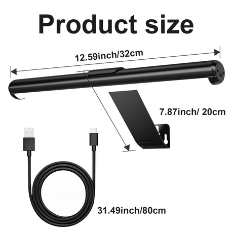 Royaleva Trådlös LED Uppladdningsbar Bildlampa med Fjärrkontroll - Perfekt för Konst och Fotografi Carvallo