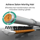 Luxora Professional 2 i 1 Rotating Iron Hair Brush Carvallo