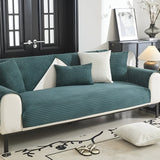 PuffSoft Soffaöverdrag – Plyschsammet, halkfritt överdrag för ultimat komfort och stil Carvallo