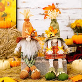 PumpkinElf Ornament - Elf Dwarf Plush Ornamenter Carvallo